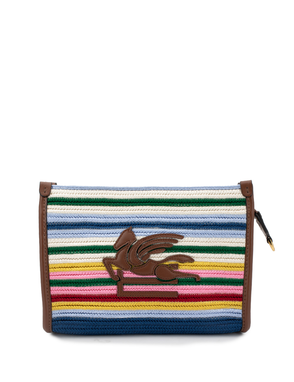 ETRO Multicoloured Mini Handbag with Monogram and Pegasus Patch